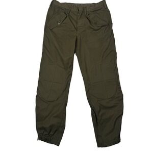Italian Army Field Pants 1970s Olive Military Combat Cargo Mens Vintage